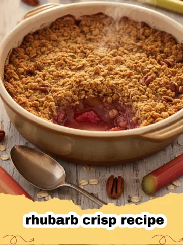 The Ultimate Homestyle Rhubarb Crisp Recipe: Sweet-Tart Perfection