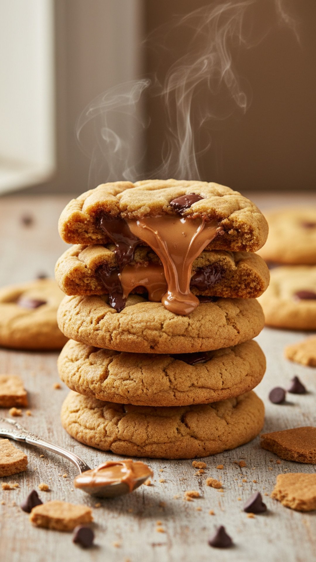 Irresistible Cookie Butter Swirl Brownies Preparation