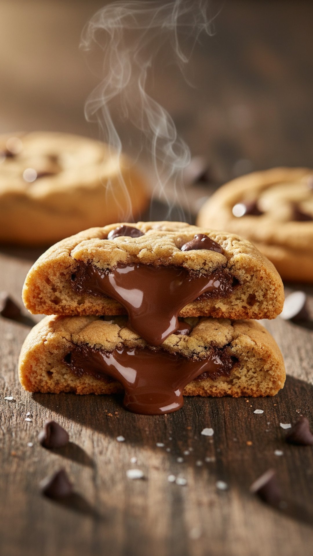 Irresistible Salted Caramel Chocolate Chip Cookies Preparation