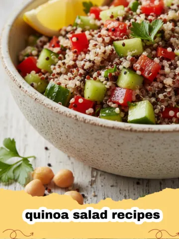The Ultimate Mediterranean Quinoa Salad: A Fresh & Flavorful Meal Prep Hero