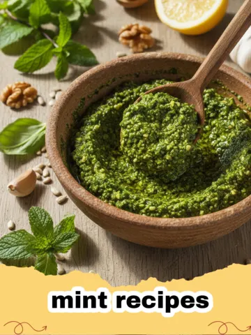 Vibrant Mint & Pistachio Pesto Pasta with Grilled Halloumi: A Fresh Take on Mint Recipes
