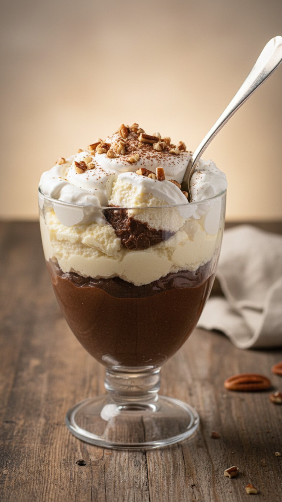 No-Bake Chocolate Delight Preparation