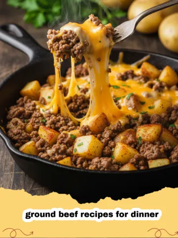 The Ultimate One-Pan Ground Beef & Veggie Skillet: Your New Weeknight Hero!