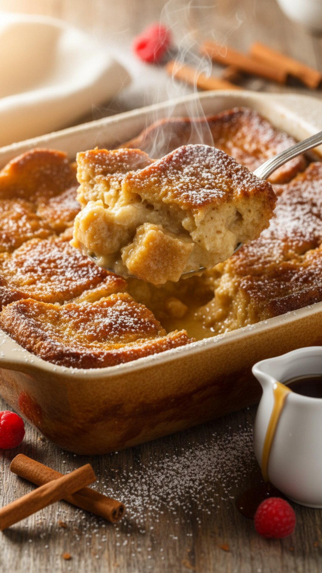 Overnight French Toast Recipe Casserole Preparation