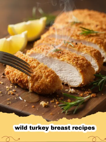The Ultimate Pan-Seared Wild Turkey Breast with Creamy Mushroom Sauce