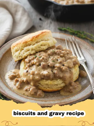 The Ultimate Comfort: Fluffy Biscuits and Creamy Sausage Gravy Recipe