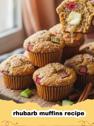 The Most Delightful Rhubarb Muffins: A Taste of Spring in Every Bite