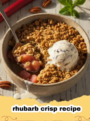 The Ultimate Homemade Rhubarb Crisp: A Sweet-Tart Delight with Oat Crumble