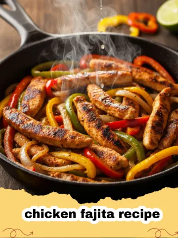 Sizzle and Spice: The Ultimate Homemade Chicken Fajita Recipe