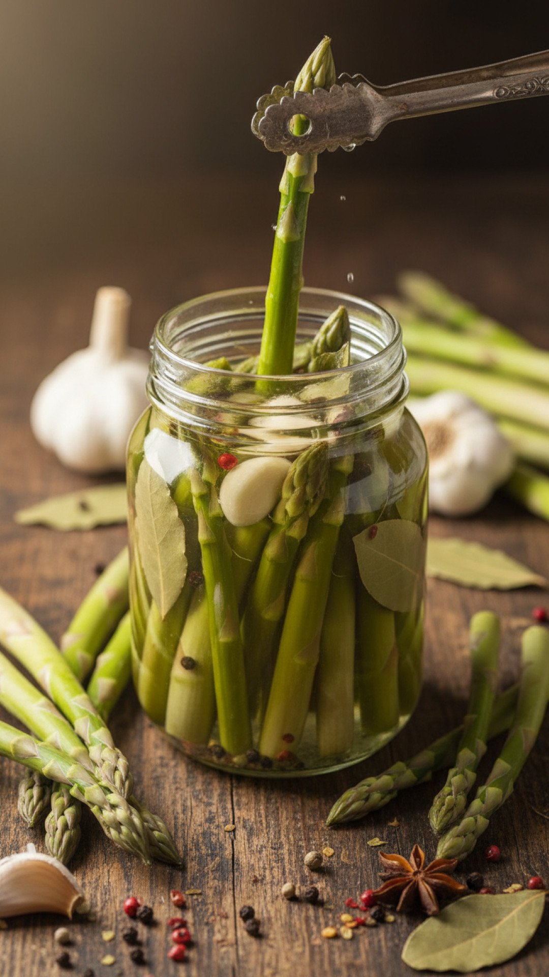 Quick & Easy Pickled Asparagus Recipe Preparation