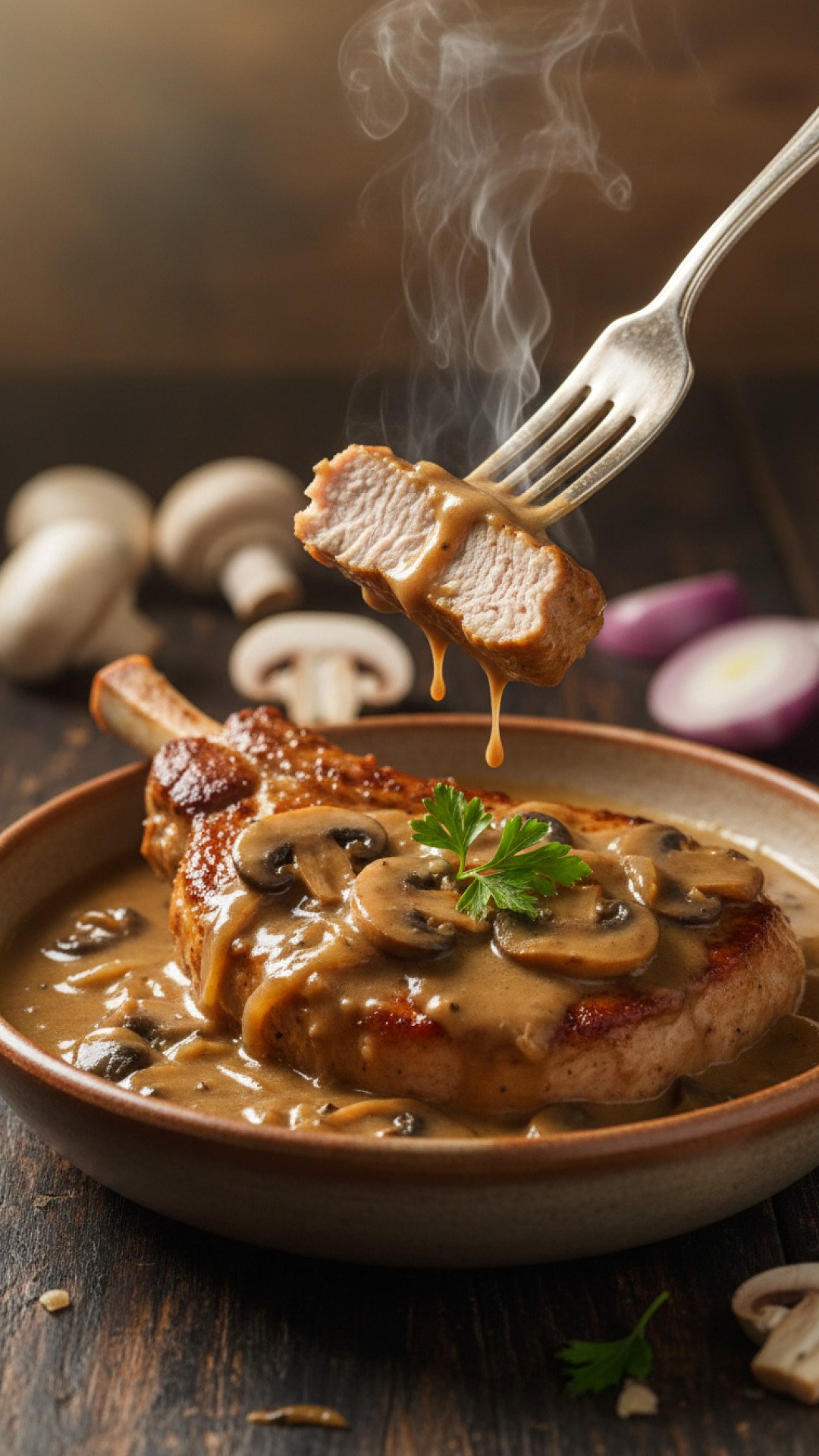 Slow Cooker Ultimate Honey Garlic Pork Chops Preparation