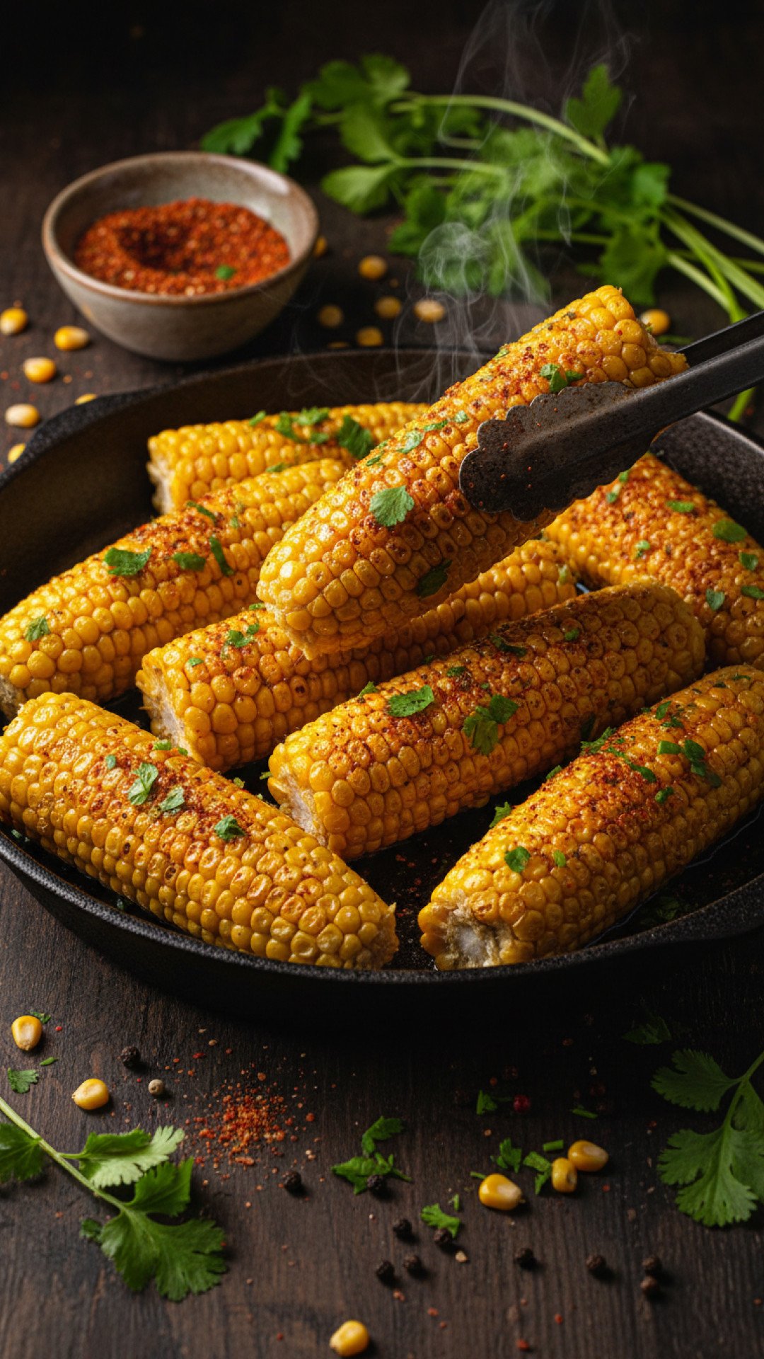 Spicy Chili Lime Corn Ribs Preparation