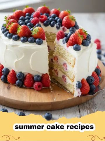 Sunshine Citrus Berry Delight: The Ultimate Summer Layer Cake