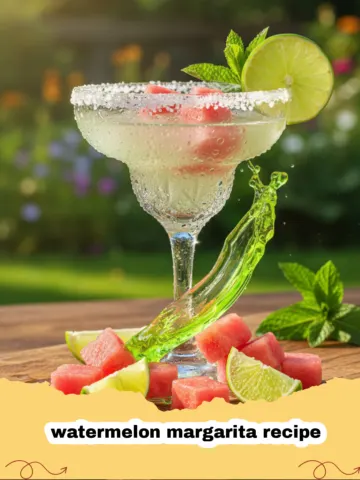 The Ultimate Watermelon Margarita: Your Summer Sip Just Got Juicier!