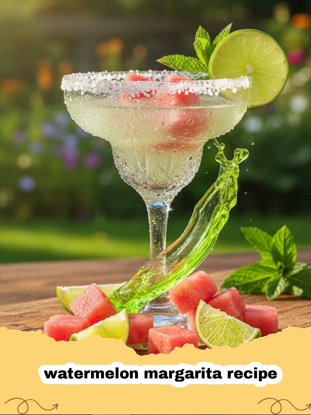 The Ultimate Watermelon Margarita: Your Summer Sip Just Got Juicier!