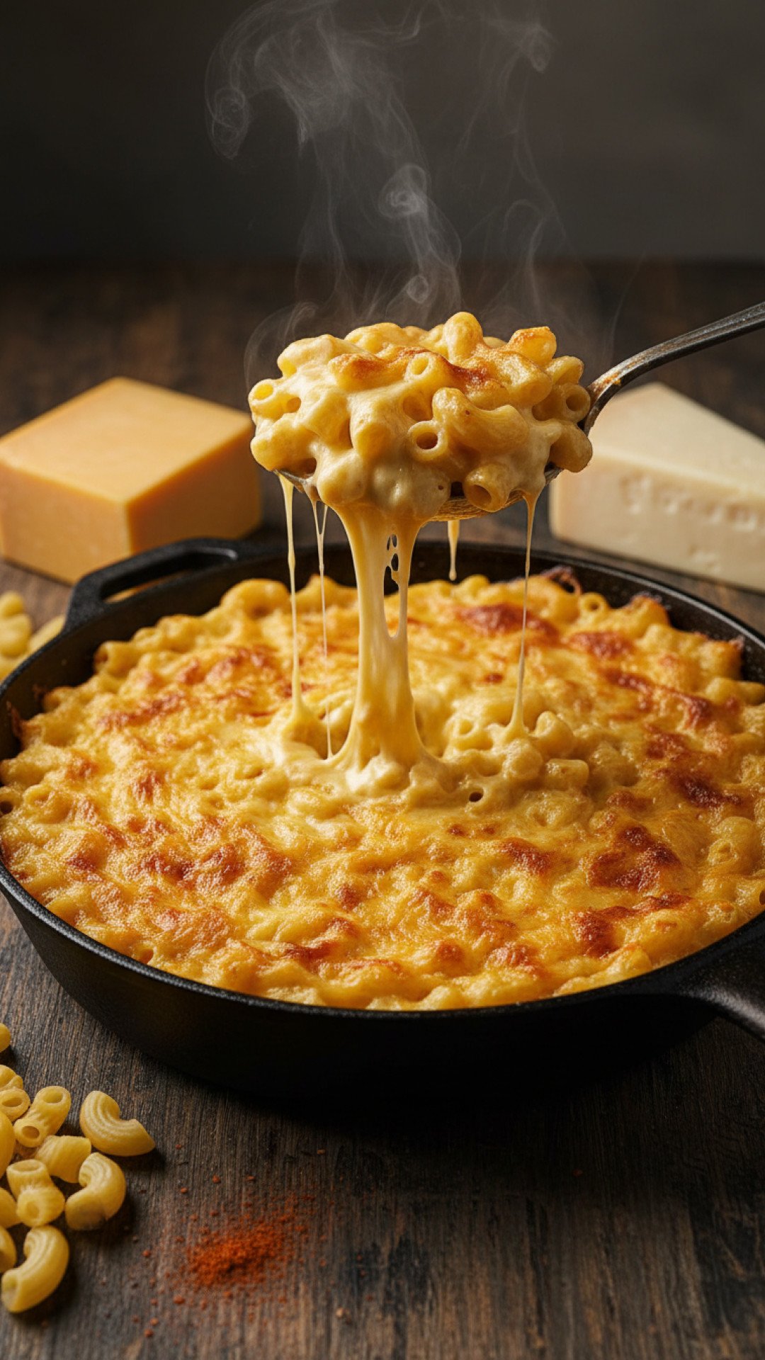 The Ultimate Creamy Baked Mac and Cheese Preparation