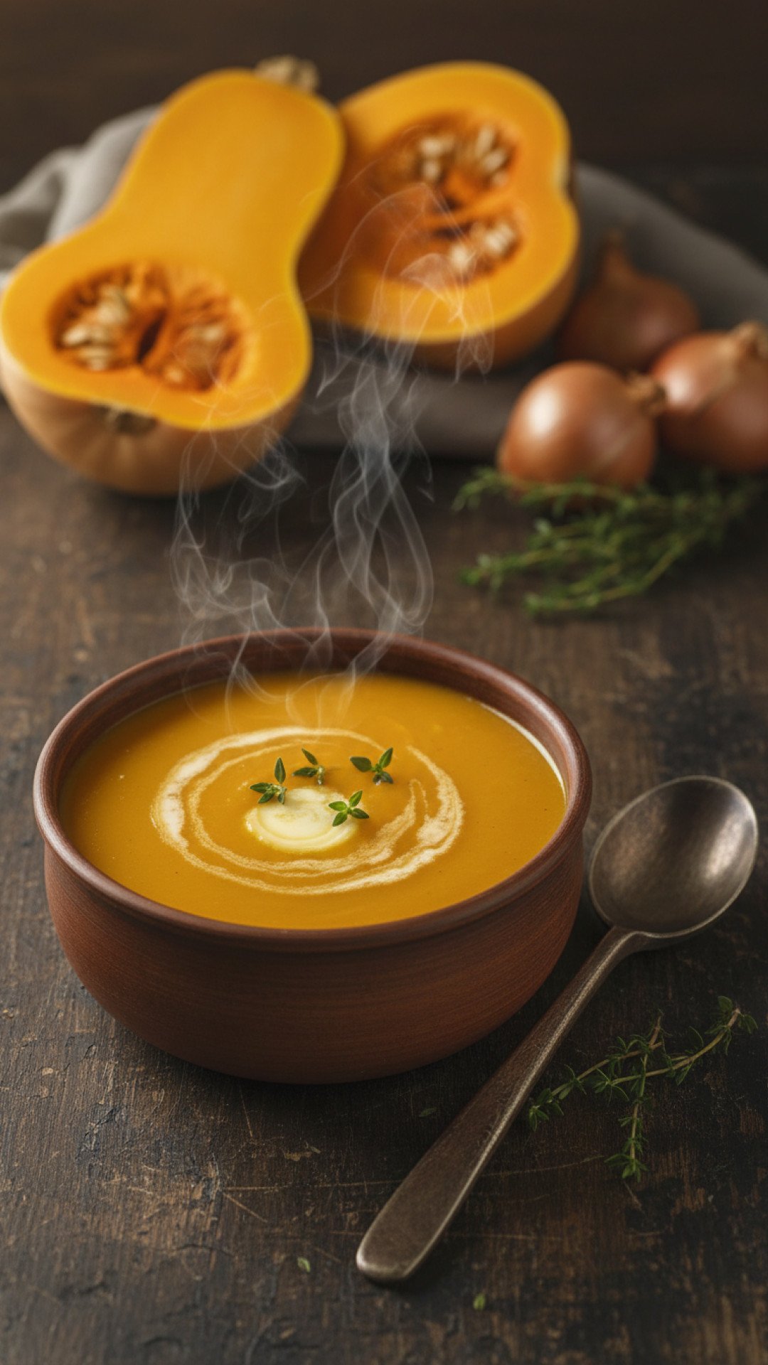 The Ultimate Creamy Butternut Squash Soup Preparation