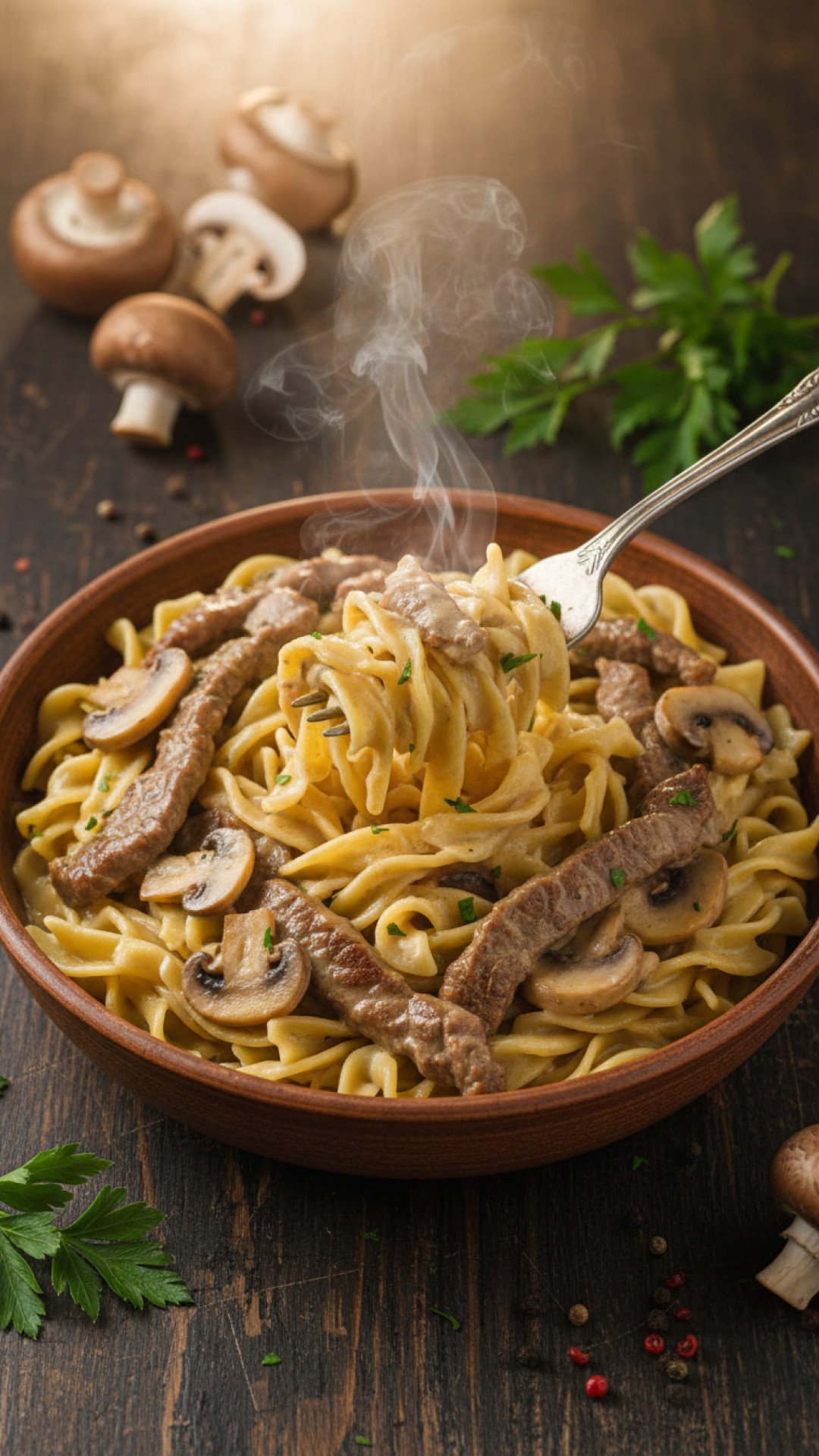 The Ultimate Creamy & Classic Beef Stroganoff Preparation