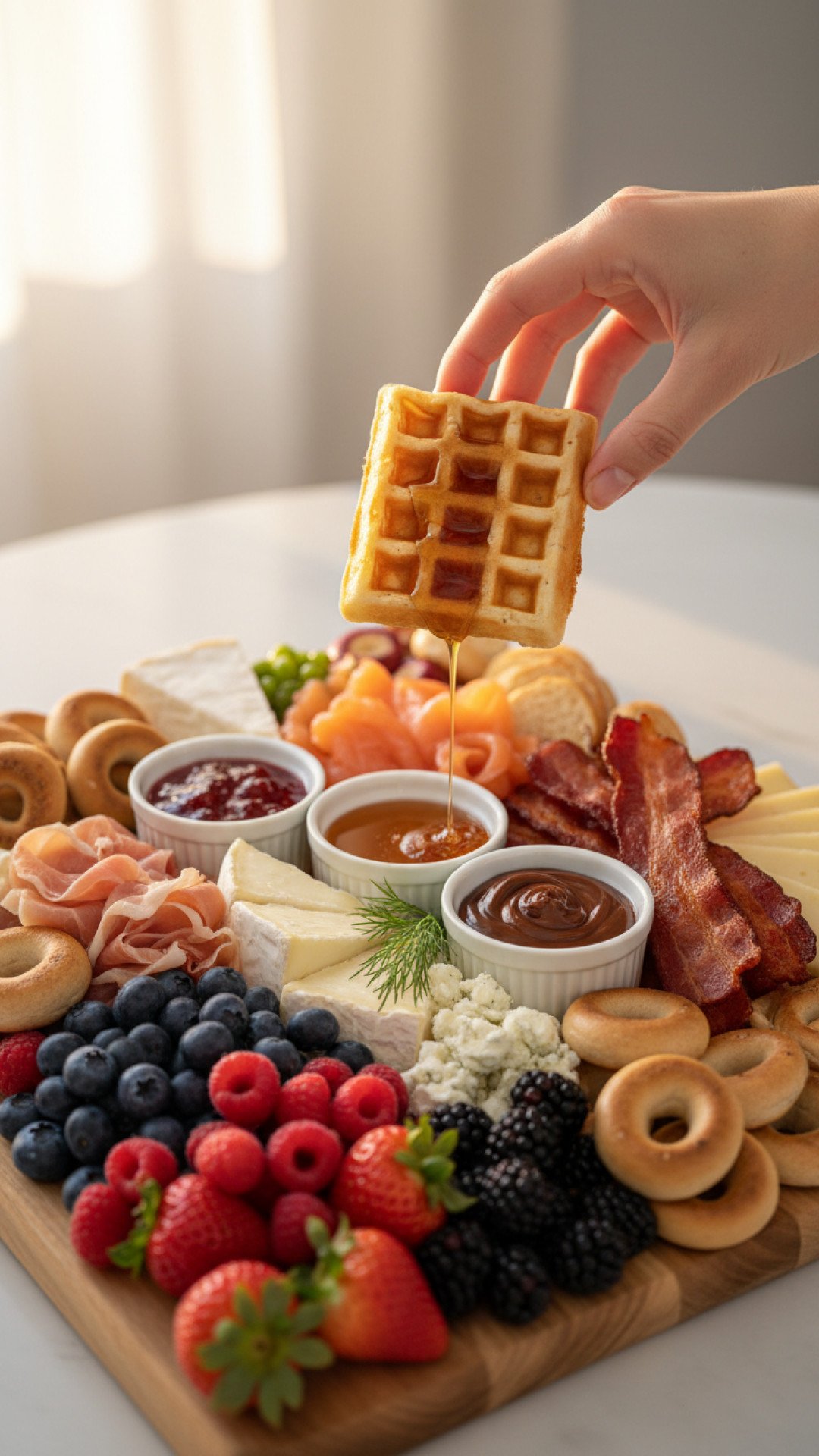 The Ultimate Customizable Breakfast Board Preparation