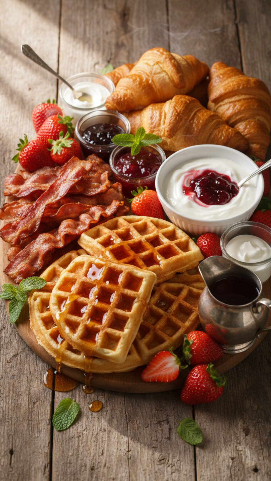 The Ultimate Customizable Breakfast Board Preparation