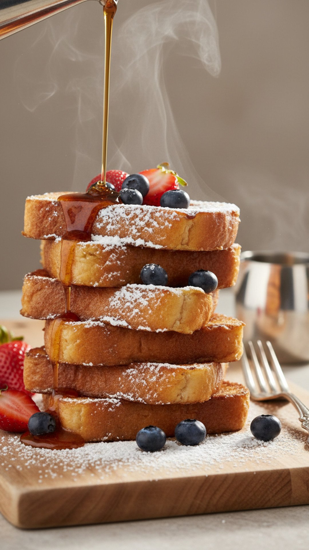The Ultimate Fluffy French Toast Preparation