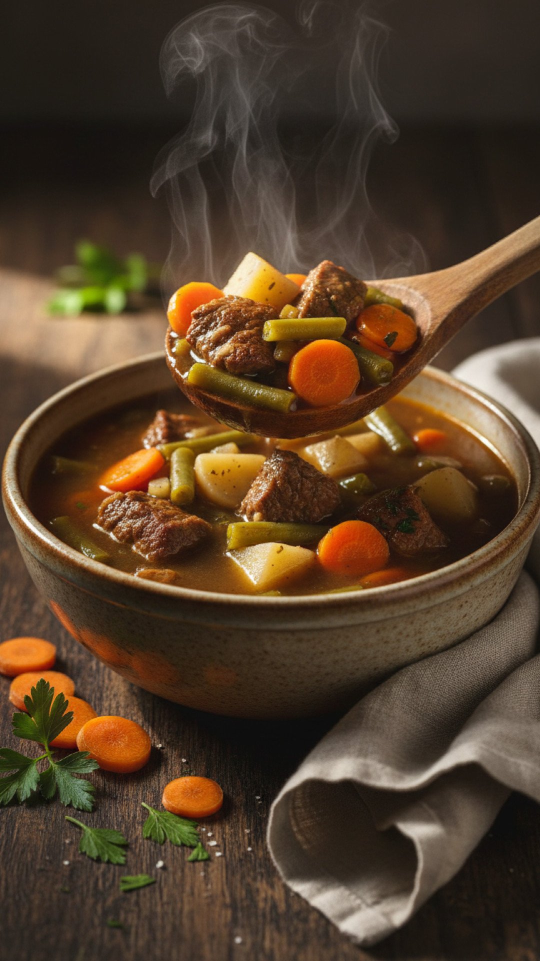 The Ultimate Hearty & Wholesome Vegetable Beef Soup Preparation