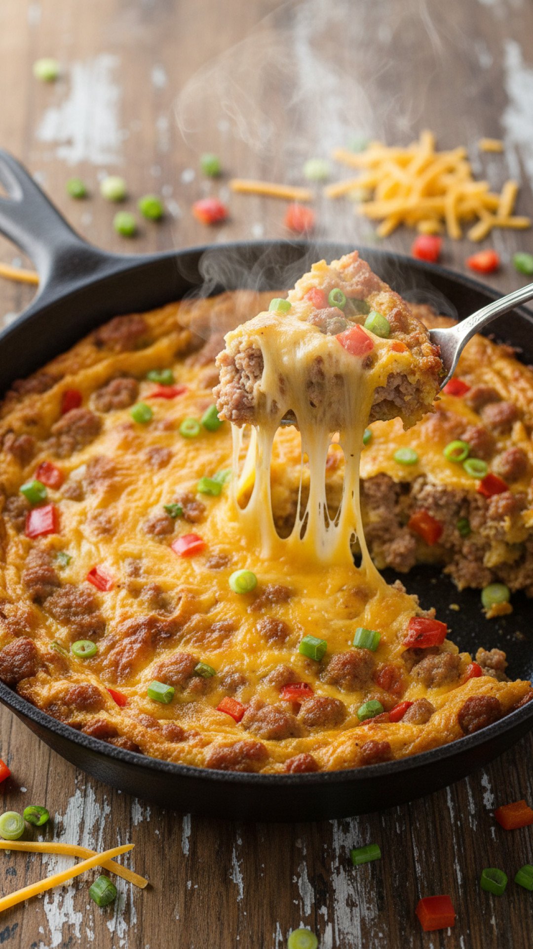 The Ultimate Savory Breakfast Casserole Preparation