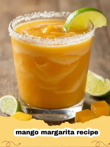 The Ultimate Tropical Mango Margarita: Your Sunny Escape in a Glass!