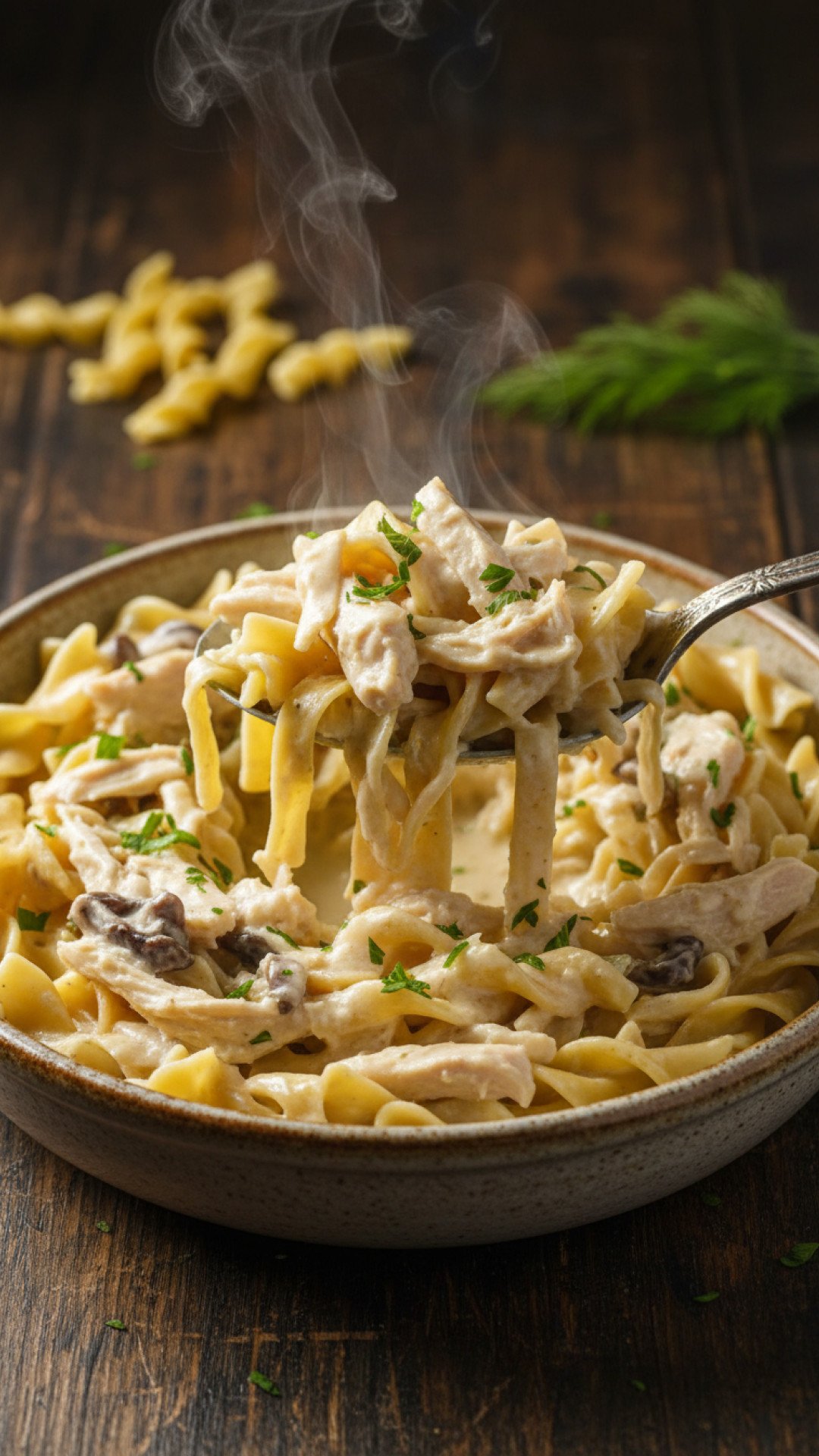 Ultimate Cozy Chicken and Noodles Recipe Preparation