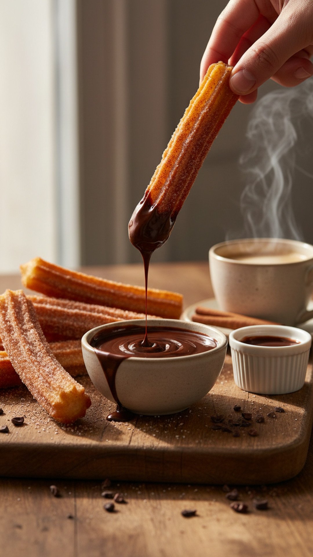 Ultimate Crispy Homemade Churros Preparation