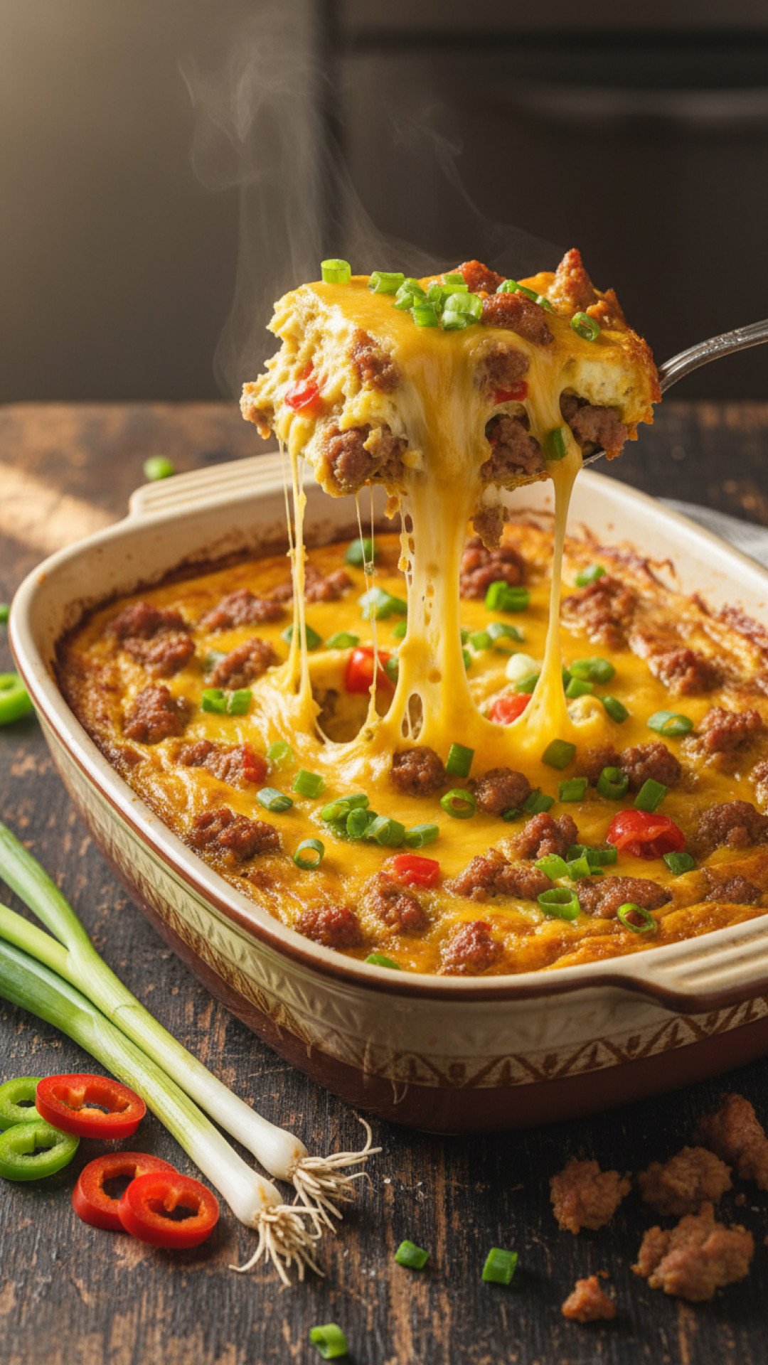 Ultimate Easy Make-Ahead Egg Casserole Preparation