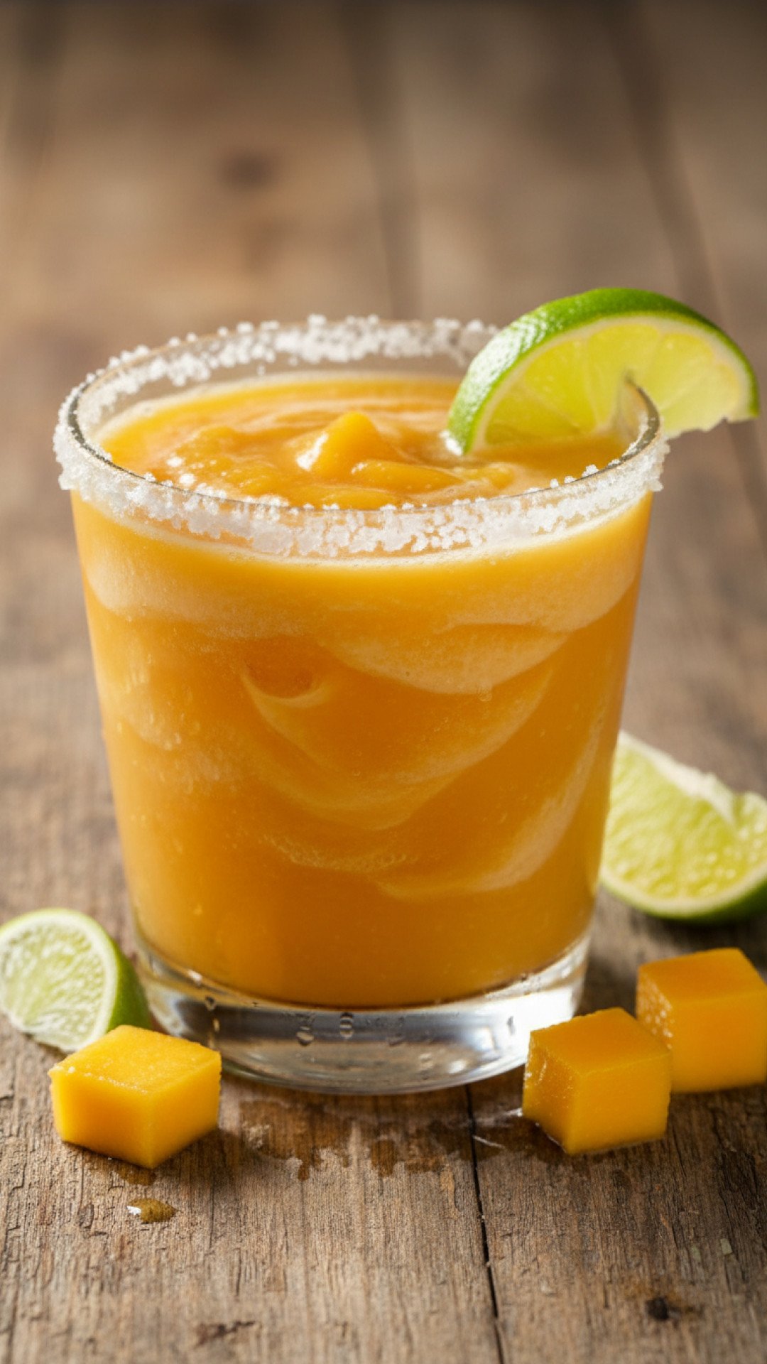 Ultimate Tropical Mango Margarita Preparation