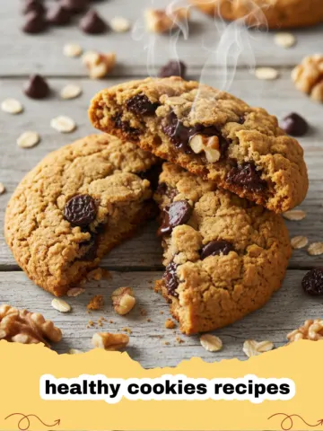 The Ultimate Healthy Oatmeal Chocolate Chip Cookies
