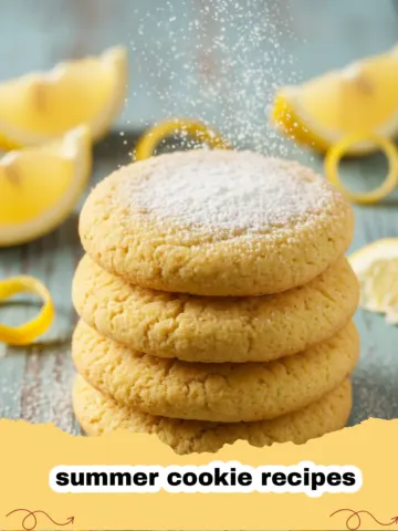 Zesty Lemon Berry White Chocolate Summer Cookies: A Taste of Sunshine