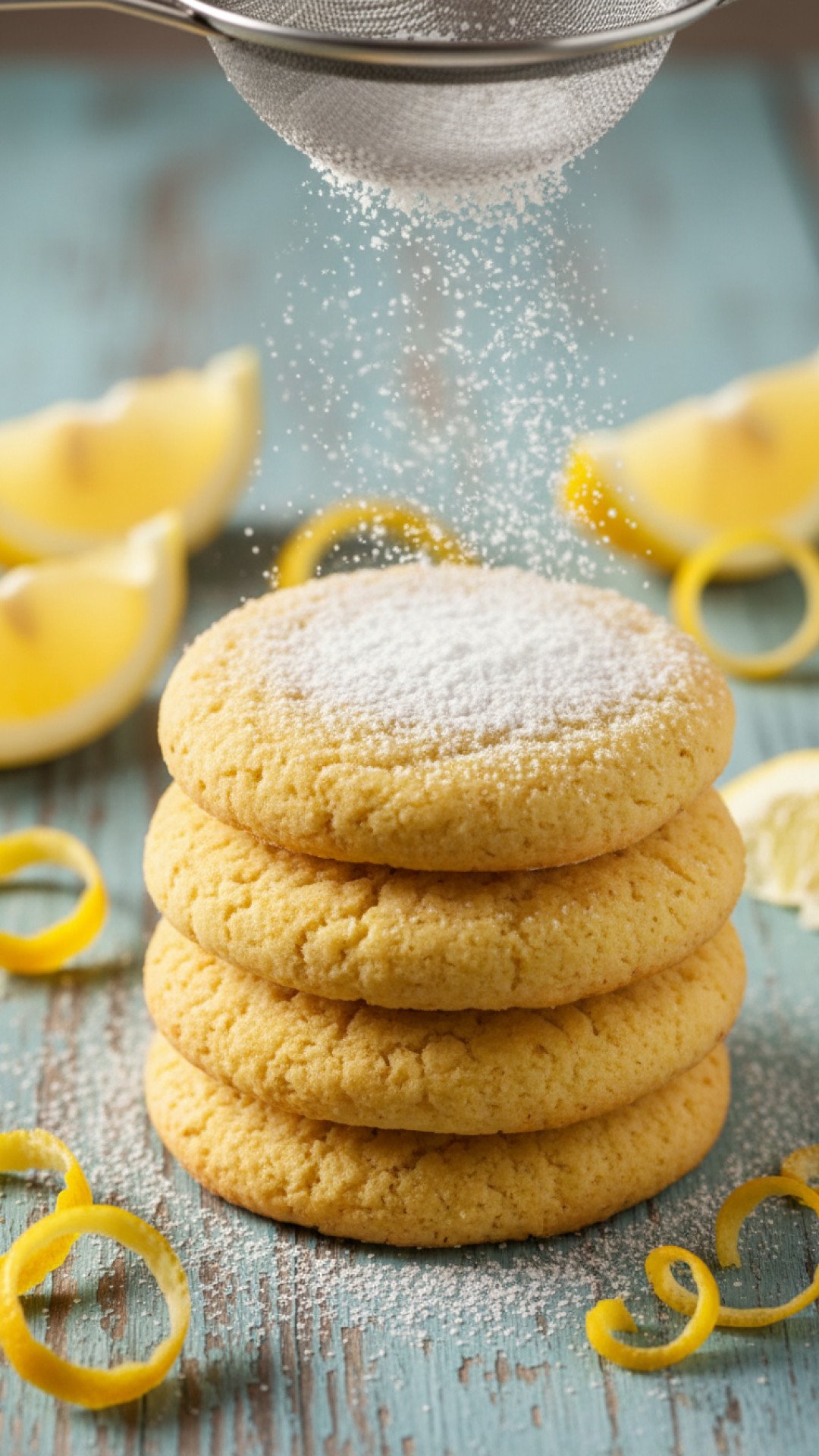 Zesty Lemon Berry White Chocolate Summer Cookies Preparation