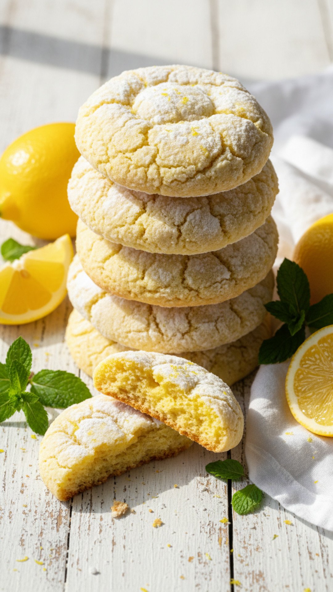 Zesty Lemon Blueberry Summer Cookies Preparation