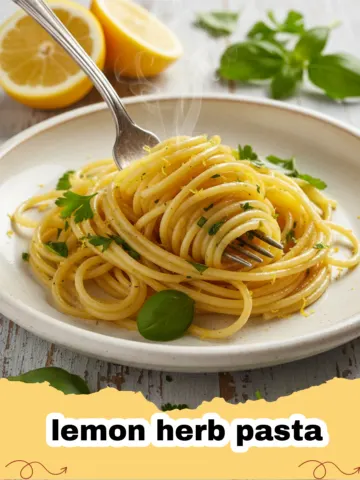 Zesty Lemon Herb Pasta: Your New Go-To for Effortless Freshness