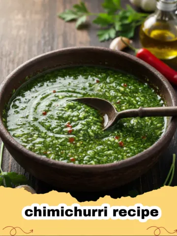 The Ultimate Classic Argentinian Chimichurri Recipe