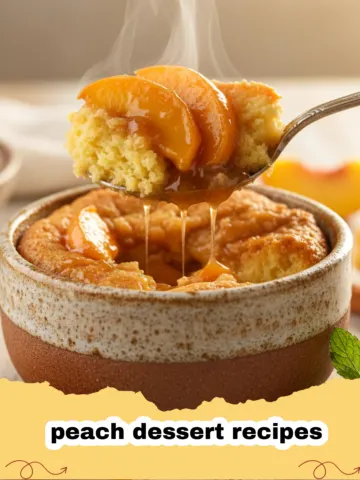 The Ultimate Warm & Comforting Baked Peach Crumble: A Classic Among Peach Dessert Recipes