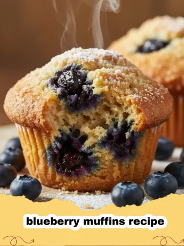The Ultimate Bakery-Style Blueberry Muffins Recipe: A Taste of Homemade Bliss