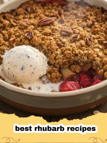 The Absolute Best Rhubarb Crumble: A Taste of Spring's Tangy Perfection