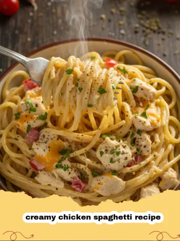 The Ultimate Comfort: Easy Creamy Chicken Spaghetti for Family Dinners