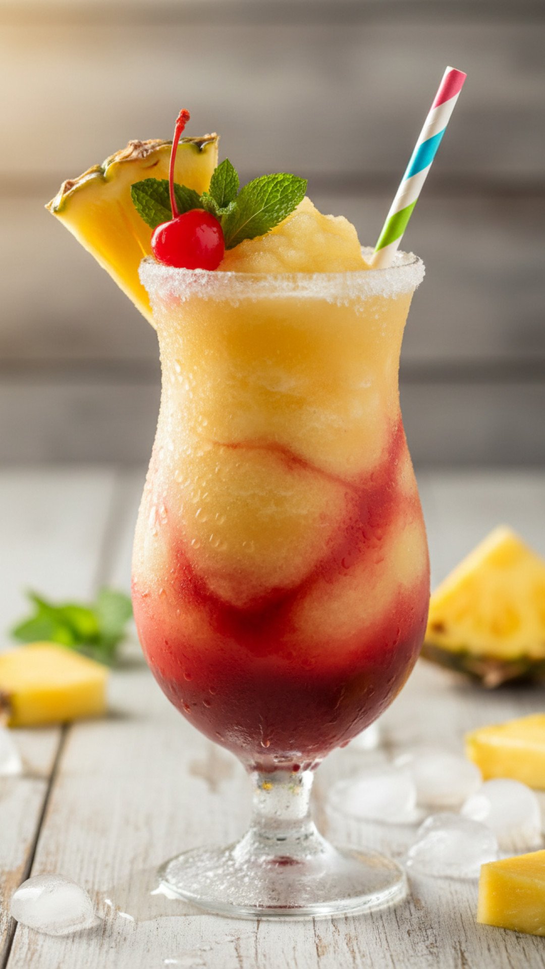 Classic Berry Bliss Ninja Slushie with Alcohol Preparation