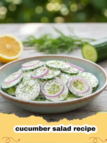 The Ultimate Creamy Cucumber Salad: A Timeless Summer Classic