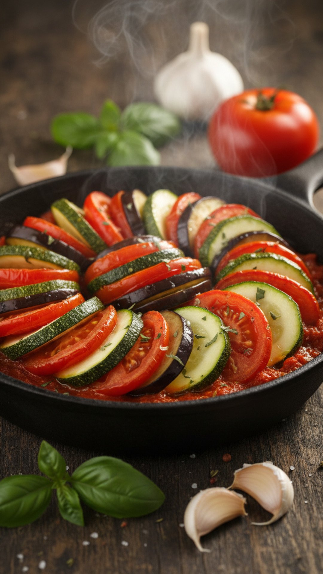 Classic French Ratatouille Preparation