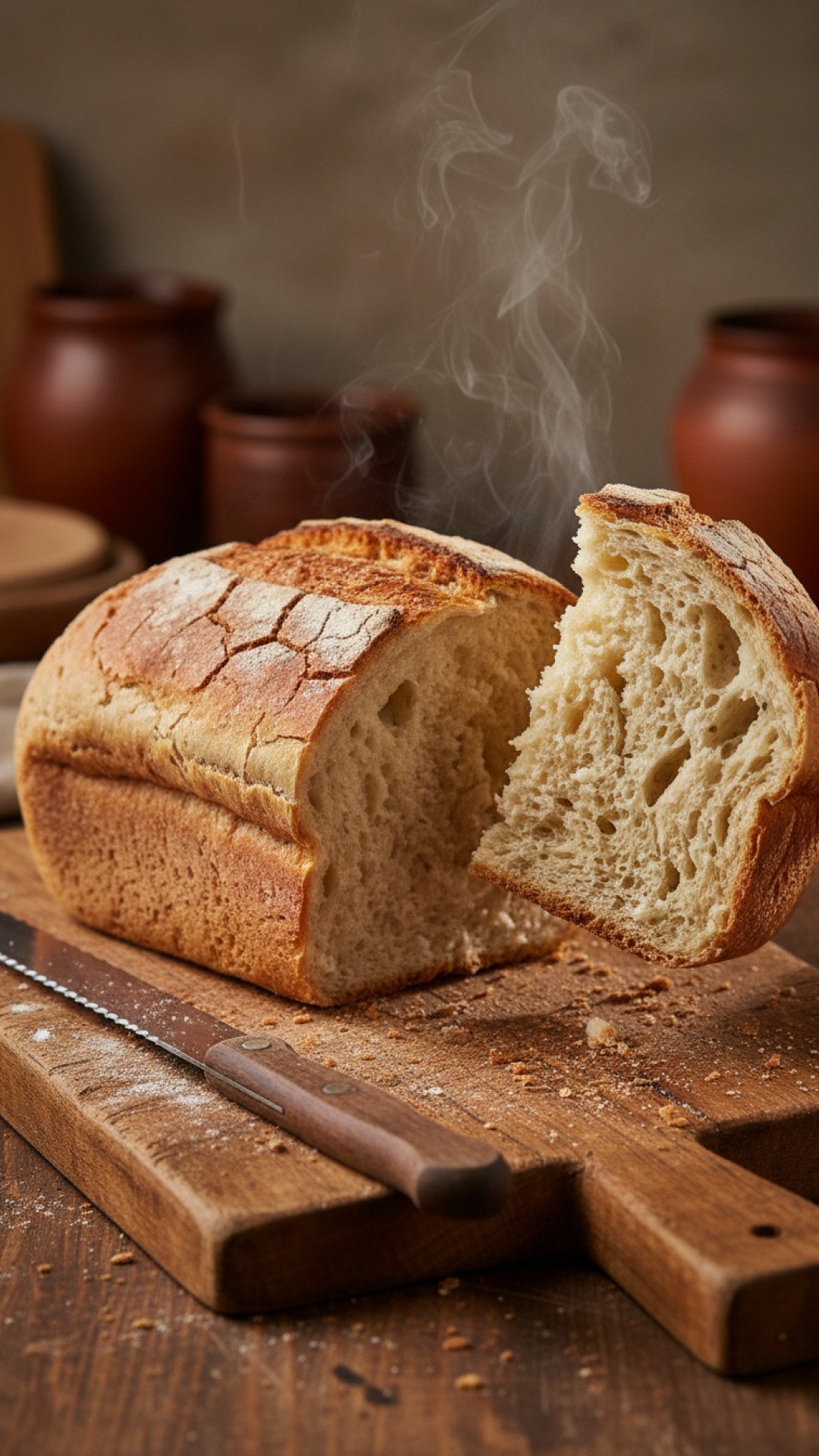 Classic Homemade Sandwich Bread Preparation
