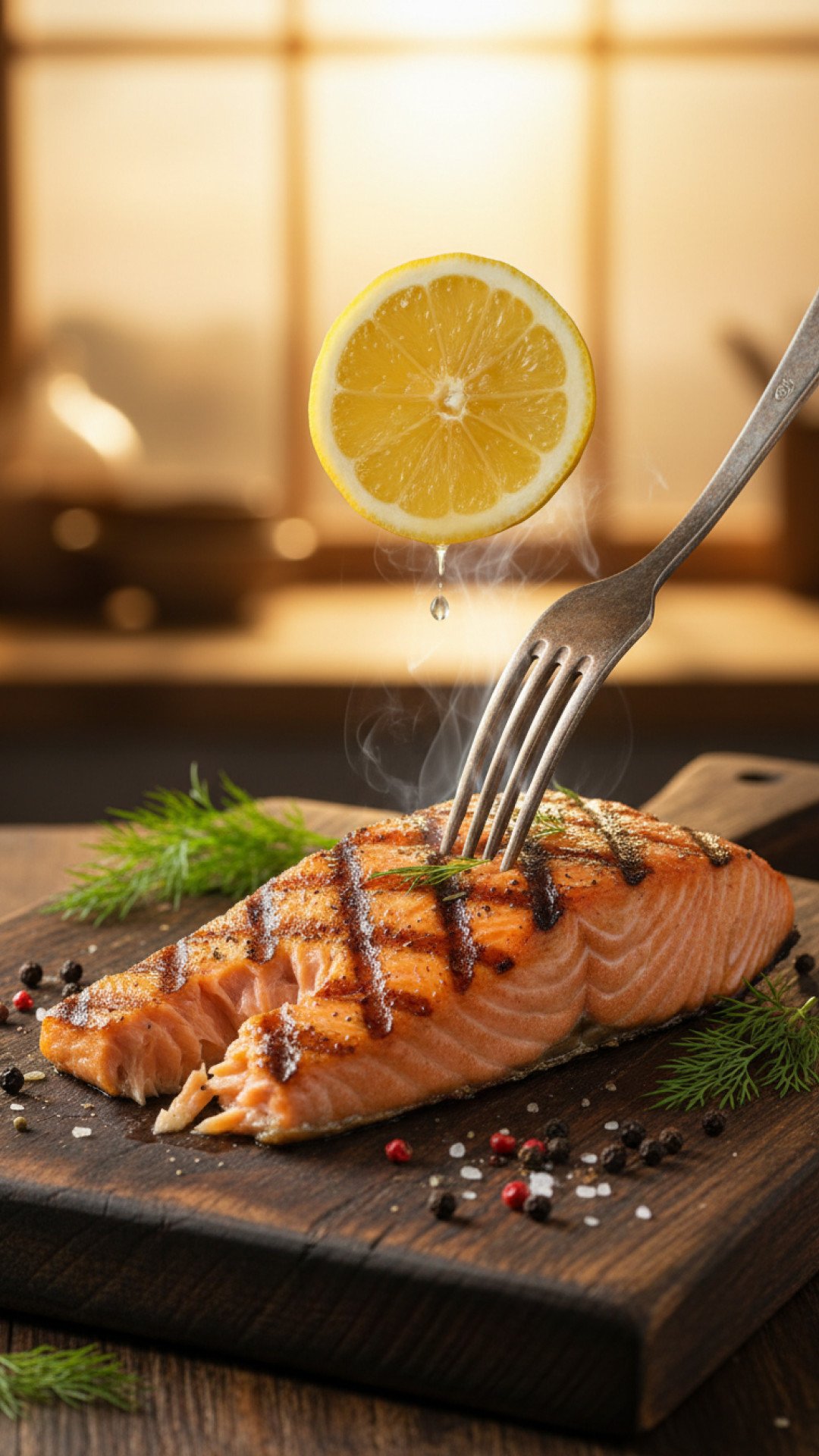 Classic Lemon-Dill Grilled Salmon Preparation