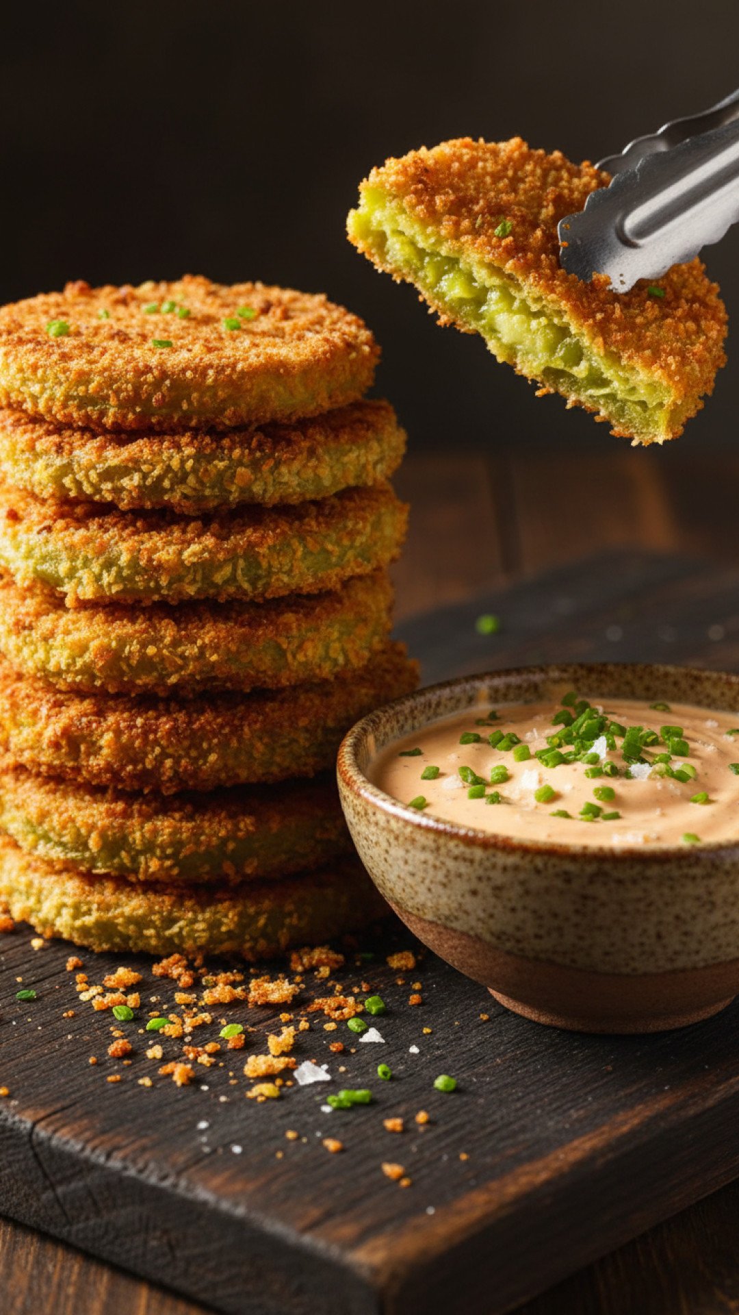 Classic Southern Fried Green Tomatoes Preparation