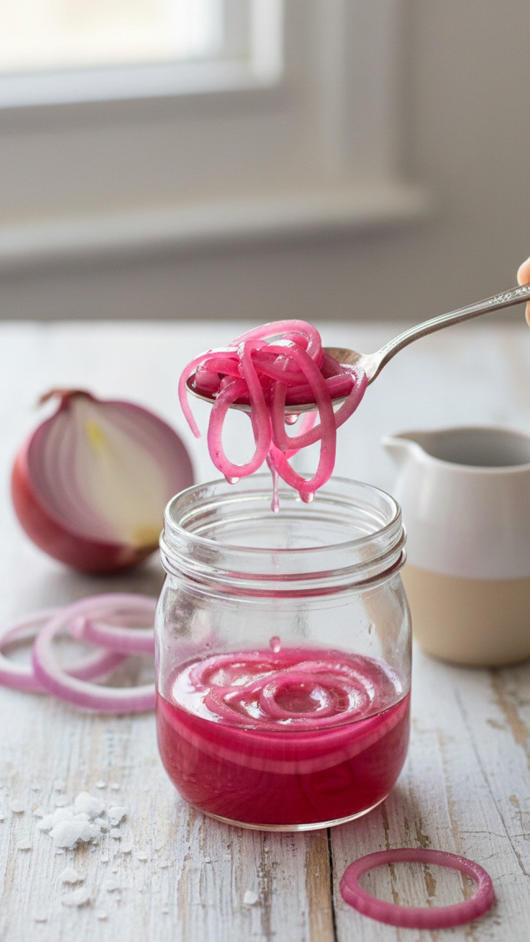 Classic Tangy Quick Pickled Onions Preparation