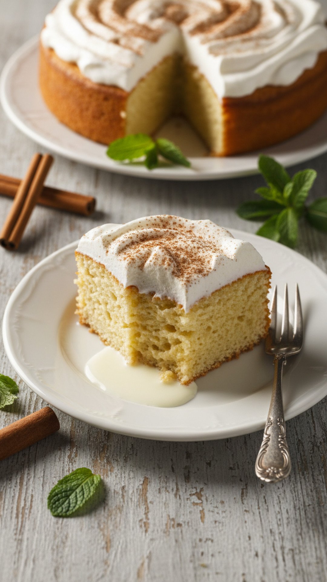 Classic Tres Leches Cake Preparation
